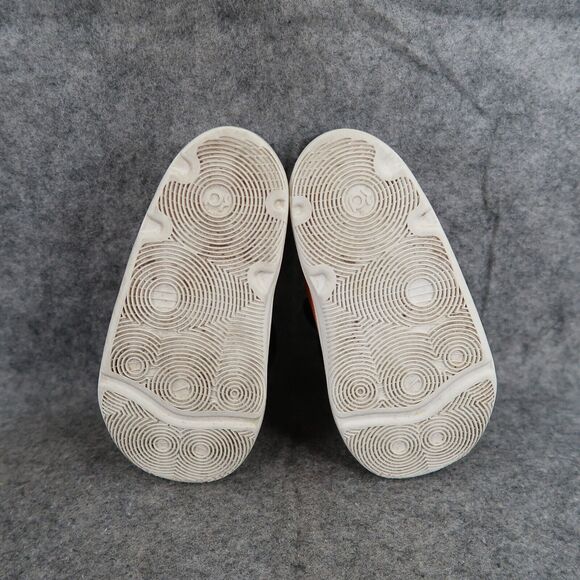 Nike Shoes Kids 7 Sneakers KD 11 Little Big Cats Slip On Toddler Orange Black - Picture 10 of 13